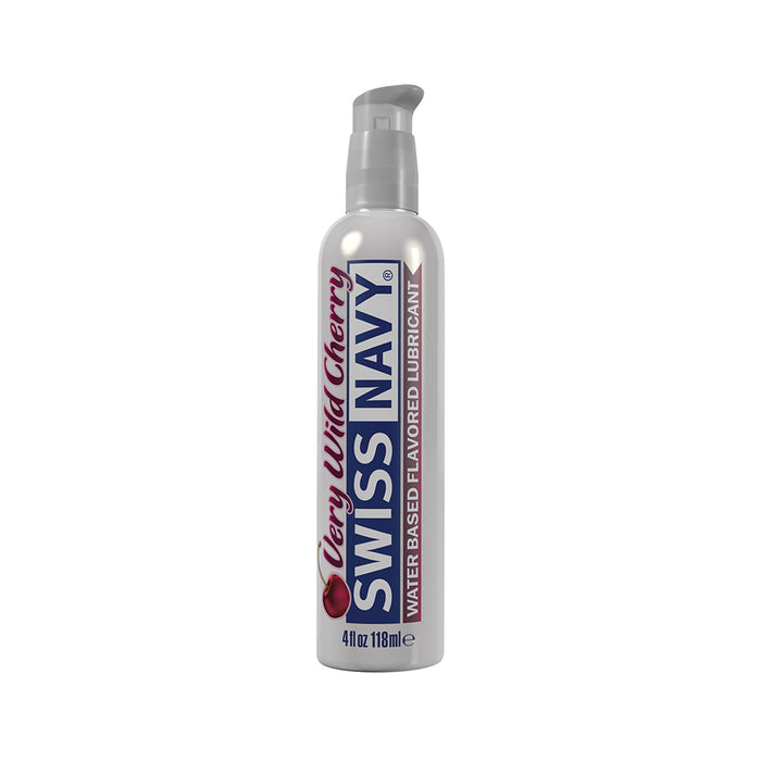 Swiss Navy Very Wild Cherry Water-Based Flavored Lubricant 4 oz. Tester
