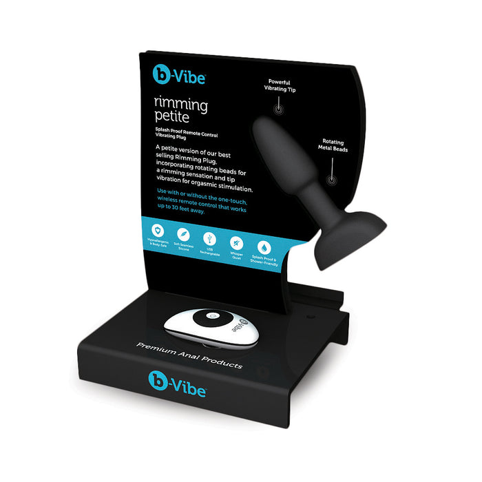 b-Vibe Rimming Petite Acrylic Display