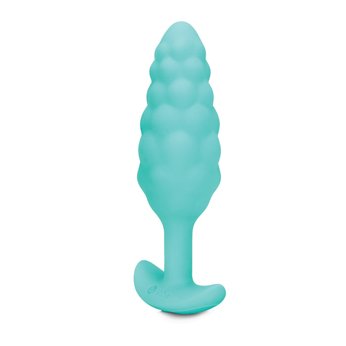 b-Vibe Bump Vibrating Textured Anal Plug Mint Tester