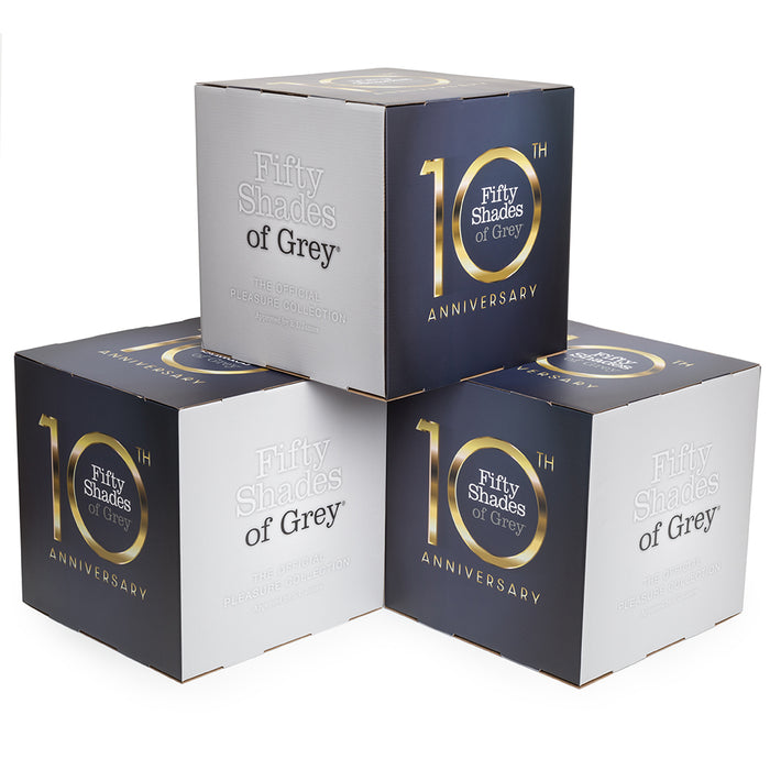 Fifty Shades of Grey POS 10 Year Anniversary Cubes 3-Pack