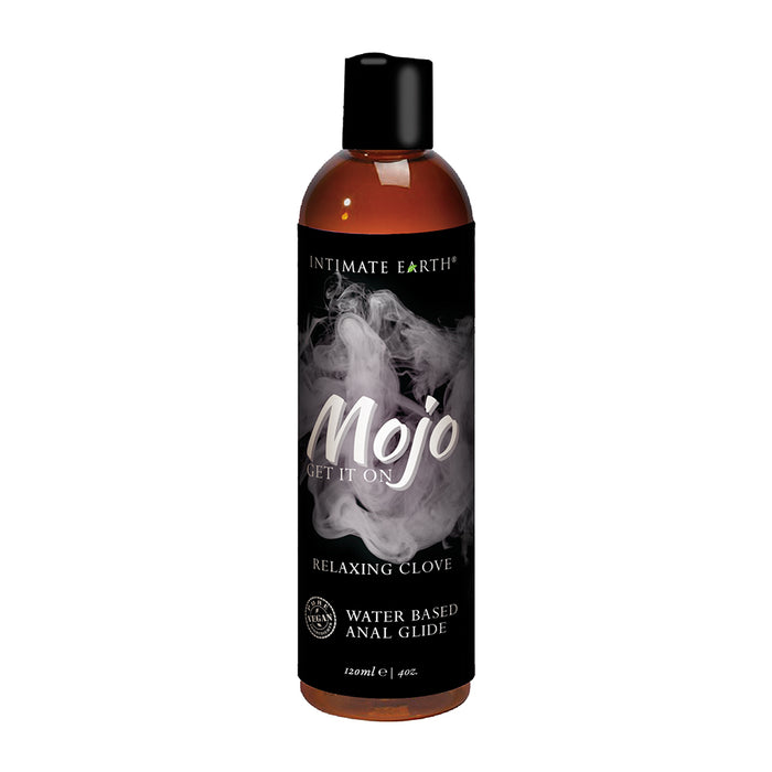 Intimate Earth Mojo Relaxing Clove Water-Based Anal Glide 4 oz. Tester
