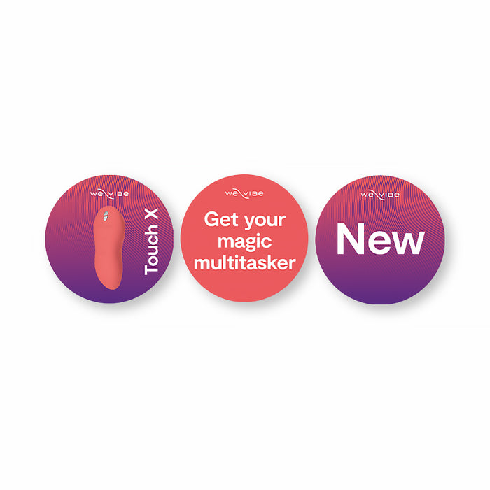 We-Vibe Touch X Window/Floor Decals
