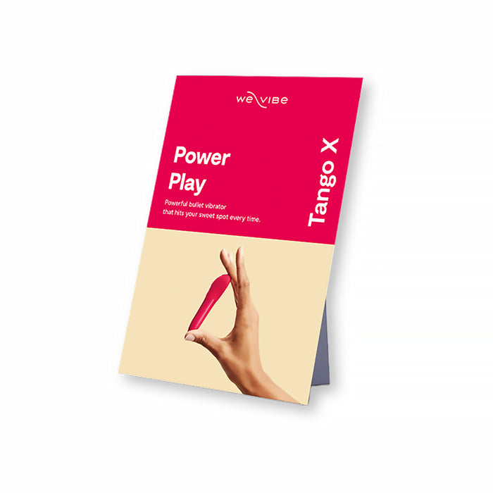 We-Vibe Tango X Counter Card