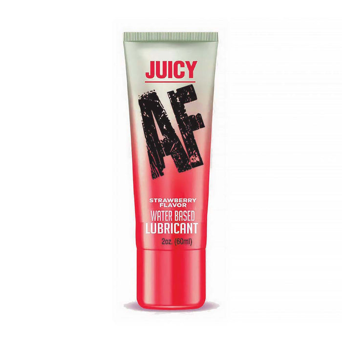 Juicy AF Water-Based Lubricant Strawberry 2 oz. Tester