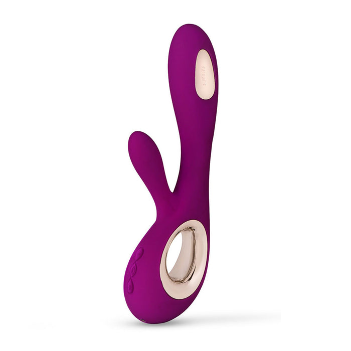 LELO SORAYA WAVE Rechargeable Rabbit Vibrator Deep Rose Tester