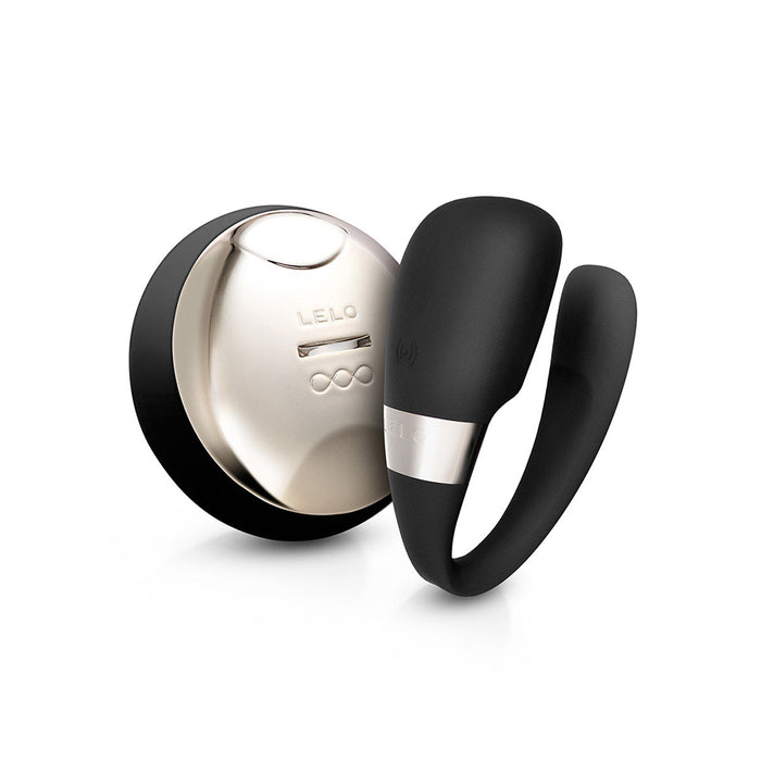 LELO TIANI 3 Rechargeable Dual Stimulation Couples Vibrator with Remote Black Tester