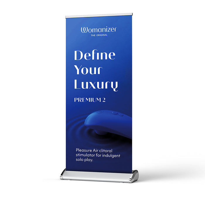 Womanizer Premium 2 Roll Up Banner