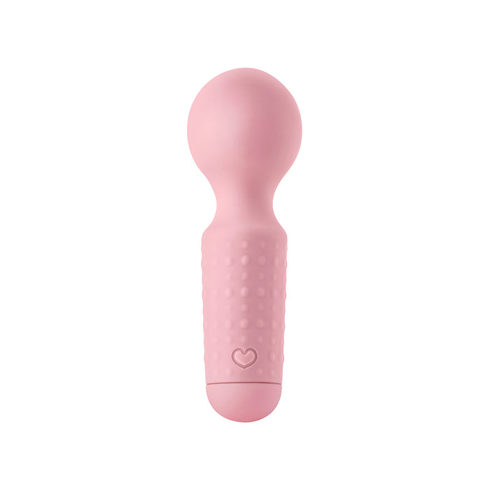 Luv Inc Mw65 Mini Wand Vibrator Light Pink Tester
