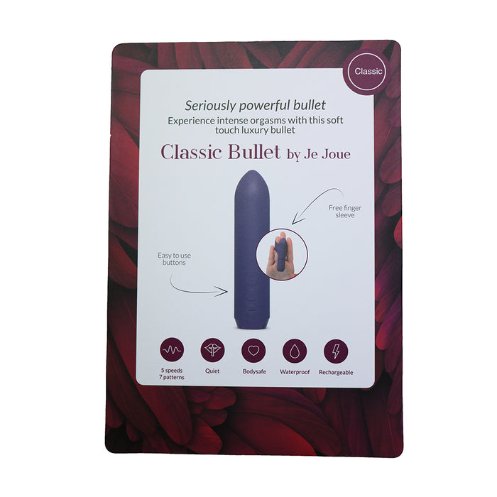 Je Joue Classic Bullet Shelf Talker English/French