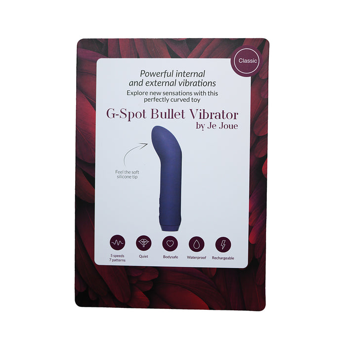 Je Joue G-Spot Bullet Shelf Talker English/French