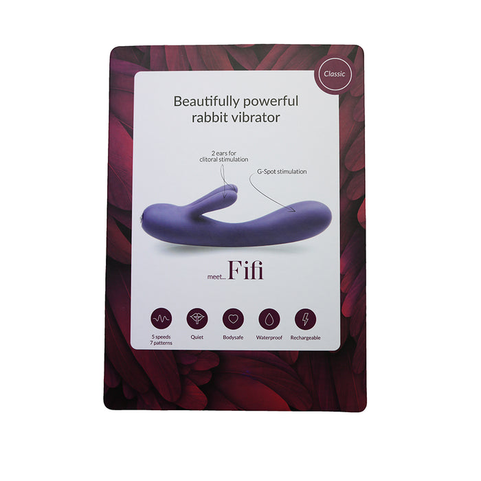 Je Joue Fifi Shelf Talker English/Spanish
