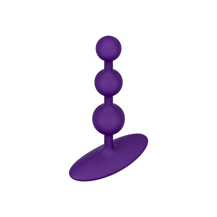 ROMP Amp Silicone Anal Plug Dark Purple Tester