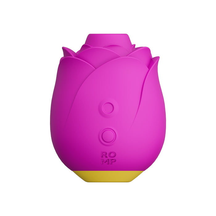ROMP Rose Rechargeable Silicone Pleasure Air Clitoral Vibrator Pink Tester