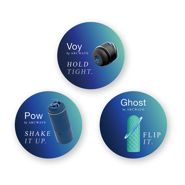 Arcwave Ghost & Pow Floor Decal Kit