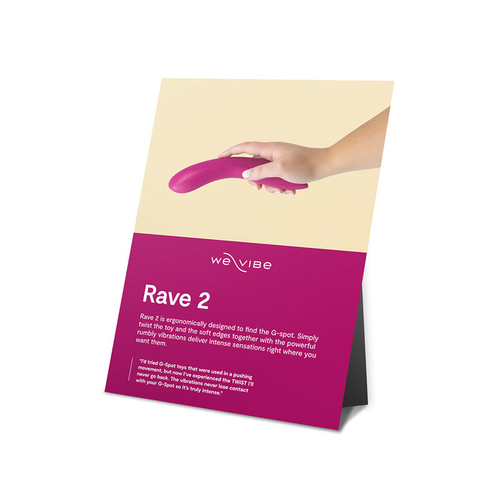 We-Vibe Rave 2 Counter Card