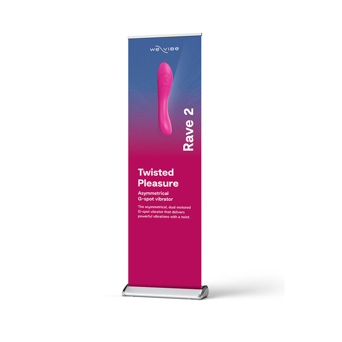 We-Vibe Rave 2 Roll-up Banner