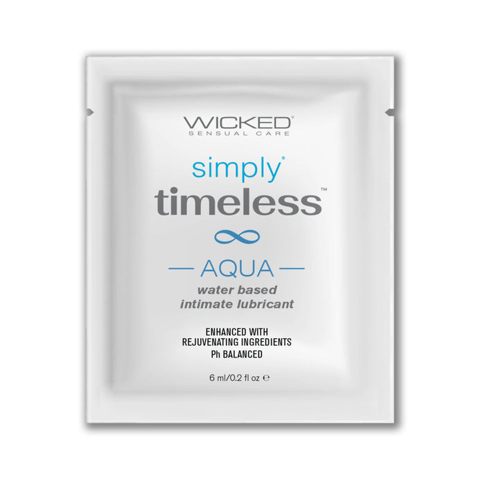 Simply Timeless Water-Based Lubricant Packette Tester