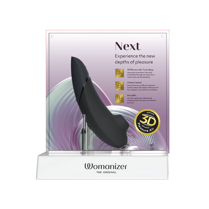 Womanizer Next Display Backwall