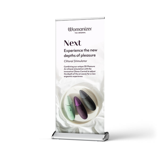 Womanizer Next Roll-up Banner