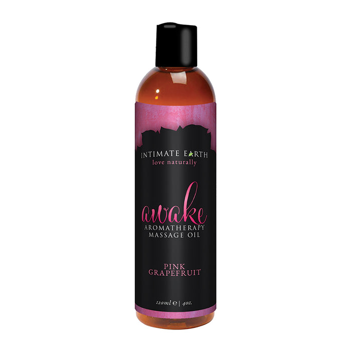 Intimate Earth Awake Massage Oil 4 oz. Tester