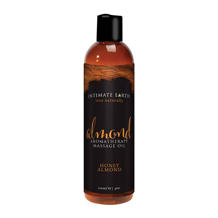 Intimate Earth Honey Almond Aromatherapy Massage Oil 4 oz. Tester