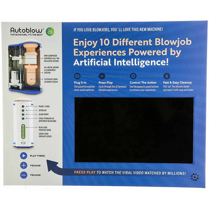Autoblow AI Ultra Video Screen (measures 12 x 15 in.)