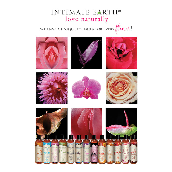Intimate Earth Flower Poster 12 x 26 in.