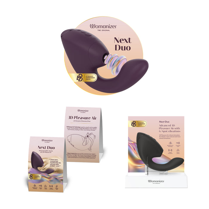 Womanizer Next Duo Merch Kit EN/ES
