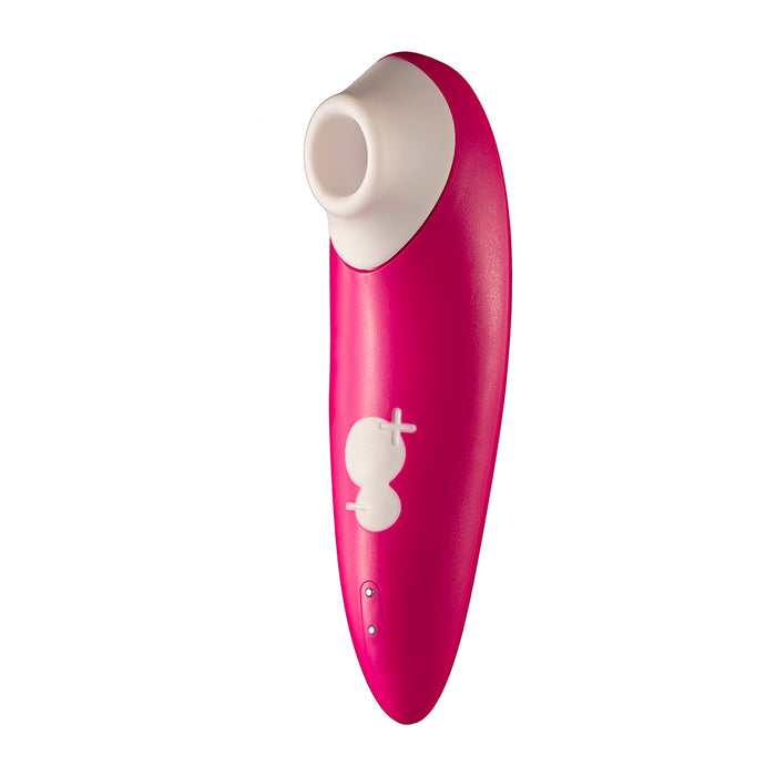 ROMP Shine Rechargeable Silicone Pleasure Air Clitoral Vibrator Pink Tester