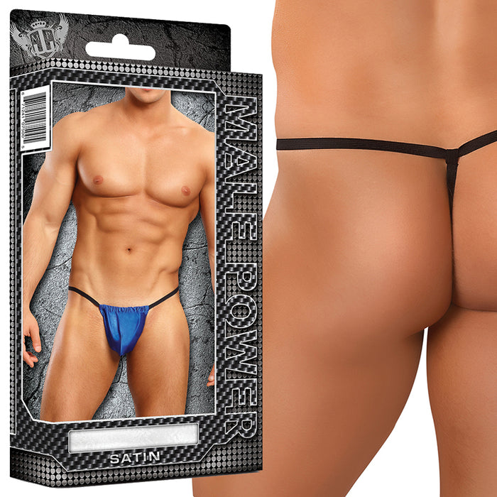 Male Power Satin Lycra Posing Strap (One Size) Underwear