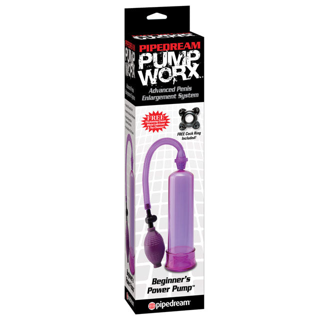 Pipedream Pump Worx Beginner's Power Pump Purple