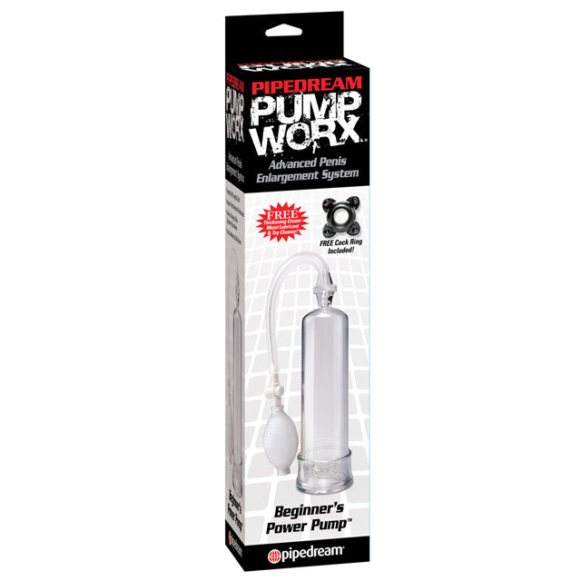 Pipedream Pump Worx Beginner's Power Pump Clear