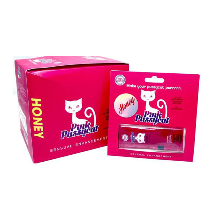 Pink Pussycat Honey Passion Fruit Female Enhancer 24 pc. Display