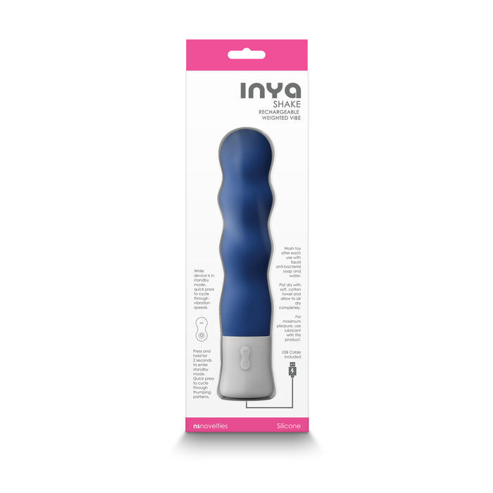 INYA Shake Rechargeable Vibe Blue