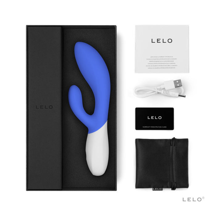 LELO INA WAVE 2 Dual Stimulator Blue