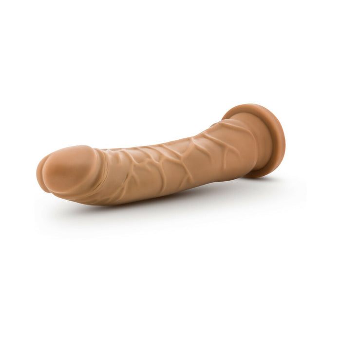 Dr. Skin Silicone Dr. Noah Realistic 8 in. Dildo with Suction Cup Tan