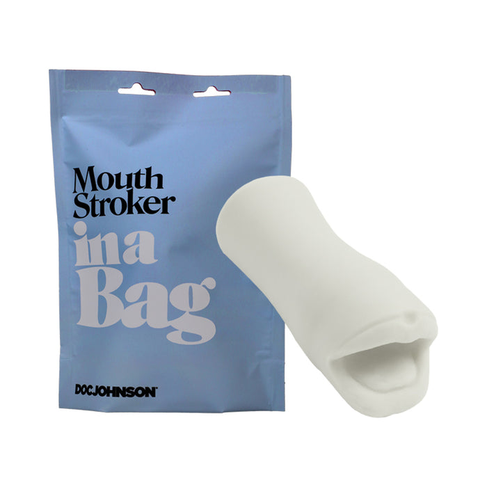 Doc Johnson Mouth Stroker In A Bag Frost