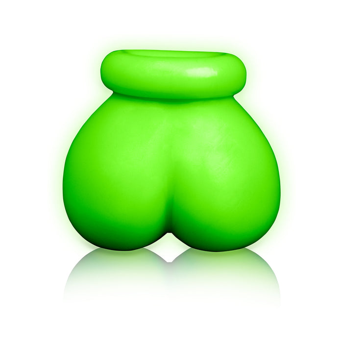 Ouch! Glow in the Dark Ball Sack Testicle Sling Neon Green