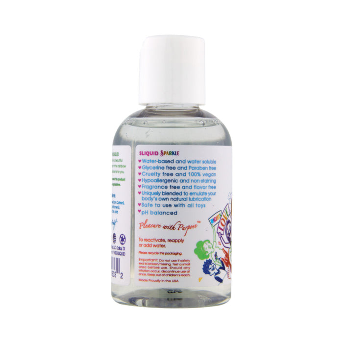 Sliquid Naturals Sparkle Pride Water-Based Lubricant 4.2 oz.