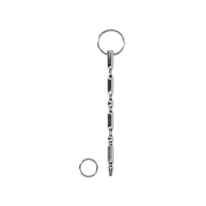 Ouch! Urethral Sounding Stainless Steel Dilator With Ring 9.5 mm