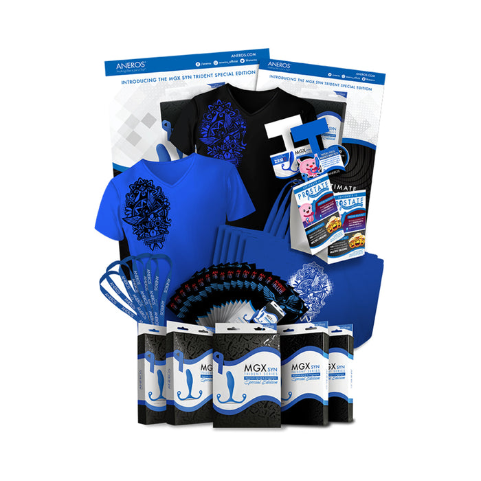 Aneros Goes Blue MGX Promotional Kit