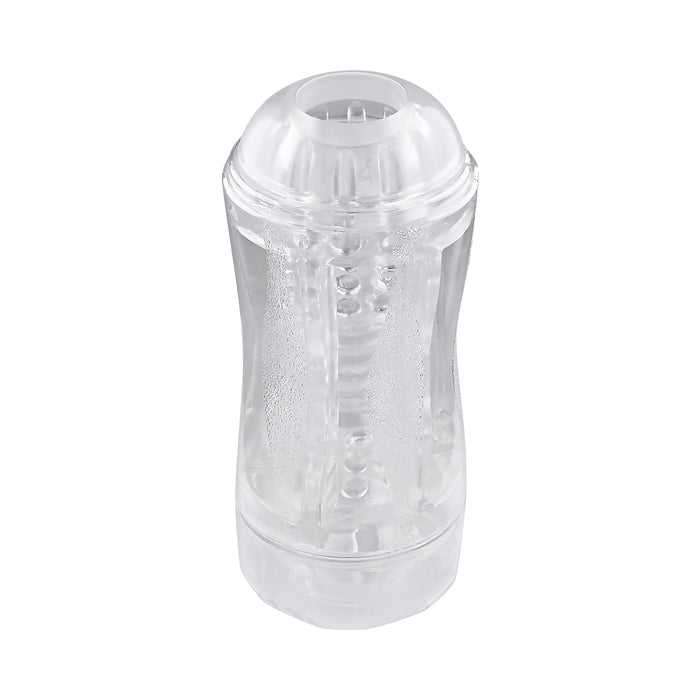 Gender X Double Fantasy Dual Entry Stroker Clear