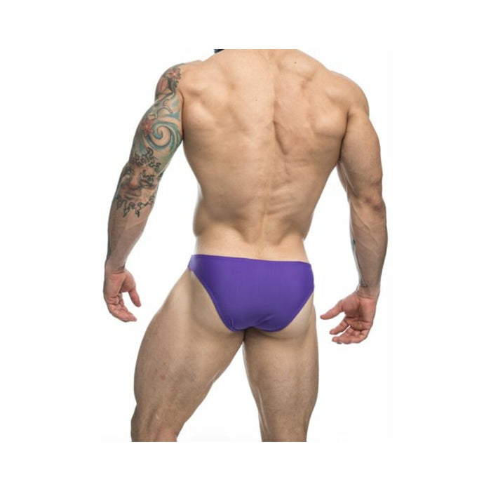 MaleBasics JUSTIN + SIMON Classic Bikini Purple L