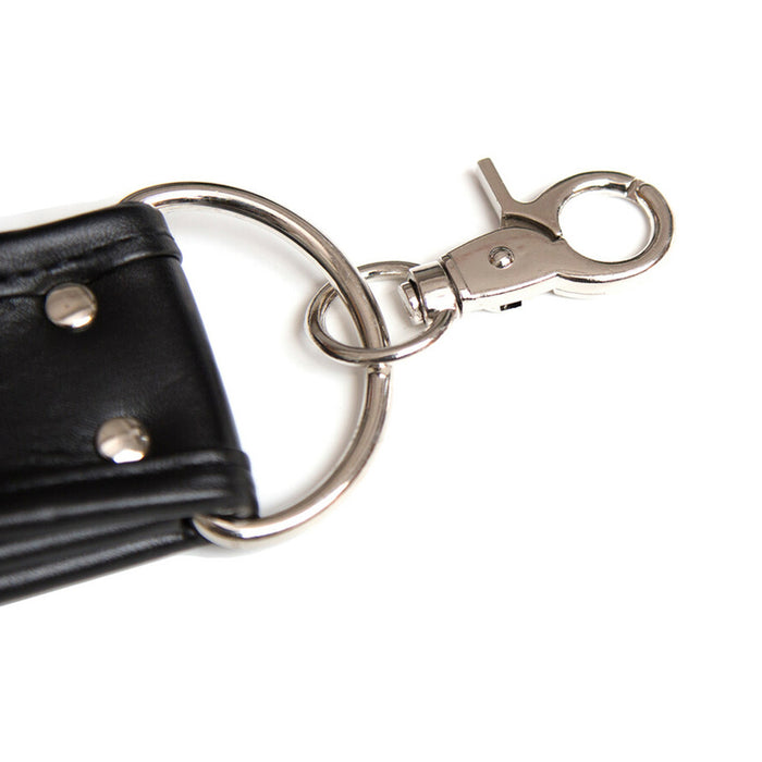 Ple'sur PVC Locking Cuff Suspension Restraints Black