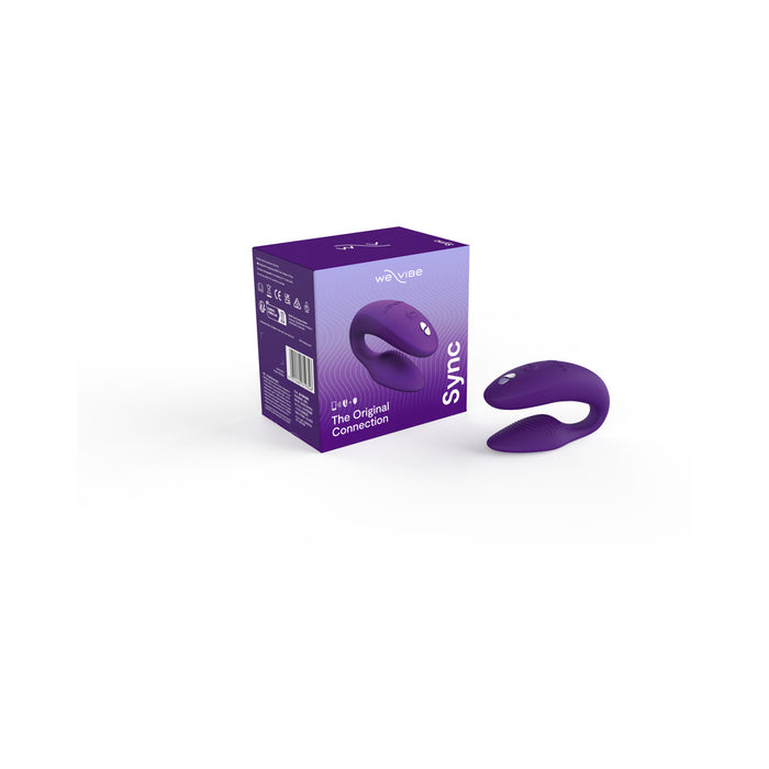 We-Vibe Sync 2 Rechargeable Silicone Couples Vibrator Purple