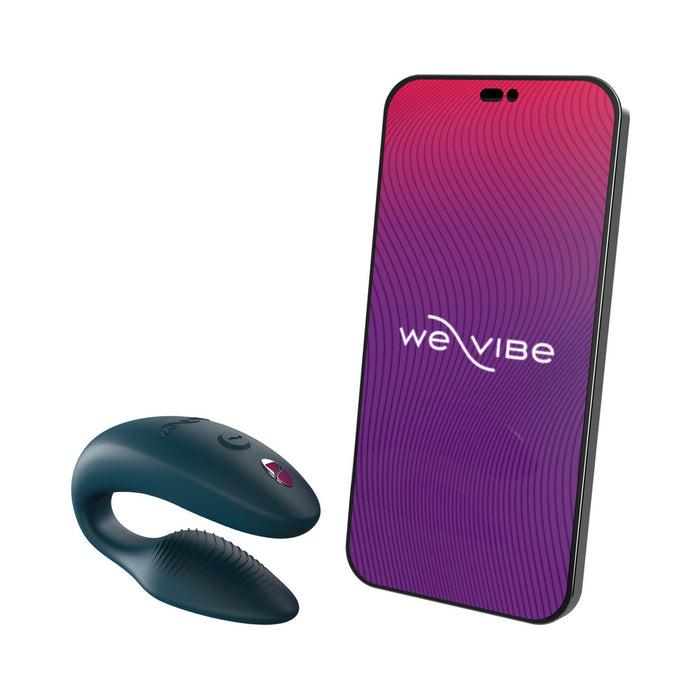 We-Vibe Sync 2 Rechargeable Silicone Couples Vibrator Green Velvet