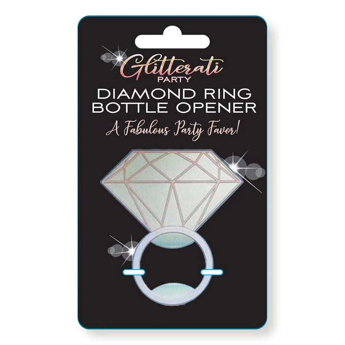 Glitterati Party Diamond Ring Bottle Opener — Nalpac