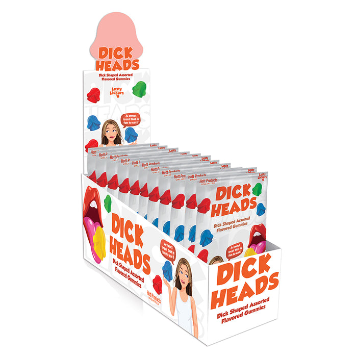 Dick Heads Penis Head Shaped Gummies (12 Pcs Display)
