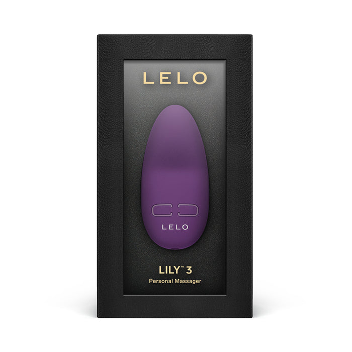 Lelo LILY 3 Rechargeable Mini Silicone Vibrator Dark Plum