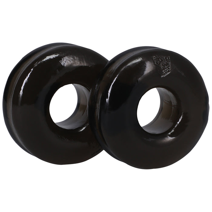 Fort Troff Artillery Raw Mad Dog Cockring 2-Pack Clear Black